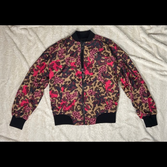 converse reversible bomber jacket